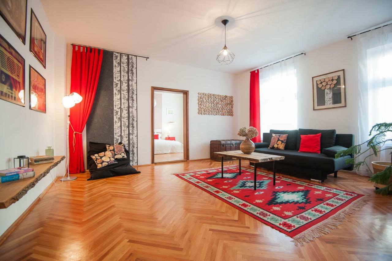 Spacious Stylish Apartment In Old Town Сибиу Екстериор снимка